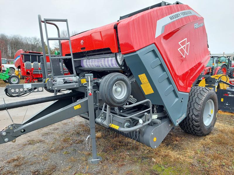 Hay & Forage  Massey Ferguson RB4160v Silage Round Baler Photo